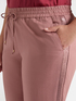 Pantaloni con bordi ricamati image number 3