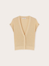 Cotton cardigan with embroidered crochet details image number 4