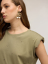 Tricou cu aplicații de pietre image number 3