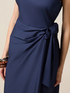 Midi dress with side bow image number 2