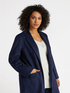Langer Soft-Touch-Trenchcoat, vorn offen image number 4