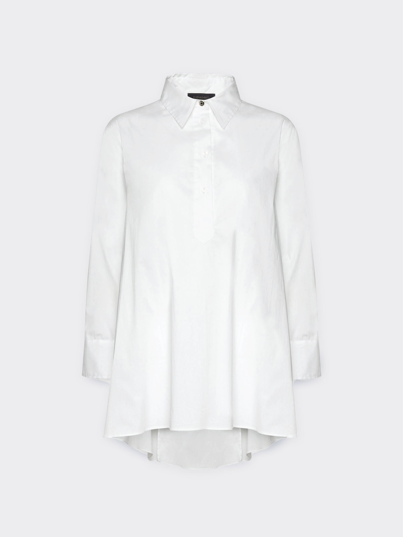Loose poplin shirt image number 4