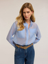 Camicia in organza con tasche image number 2