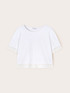 T-shirt with sequinned trims image number 4