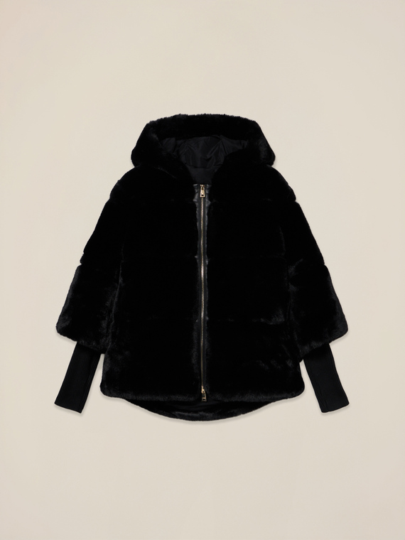 Giubbotto con cappuccio