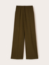 Wide-leg trousers in wool blend flannel image number 3