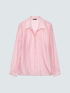 Striped lyocell blend shirt image number 4