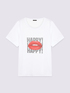 T-shirt Happy! in jersey di cotone image number 4