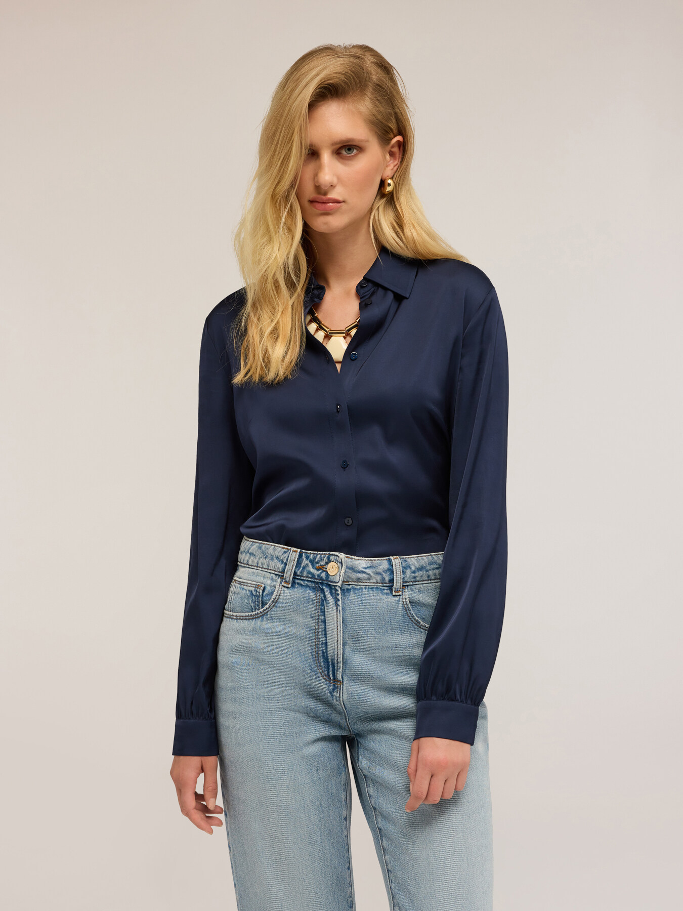 Camicia satin image number 3