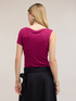 Asymmetric draped top image number 1