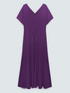 Pretty jersey dress with drawstring waist image number 1