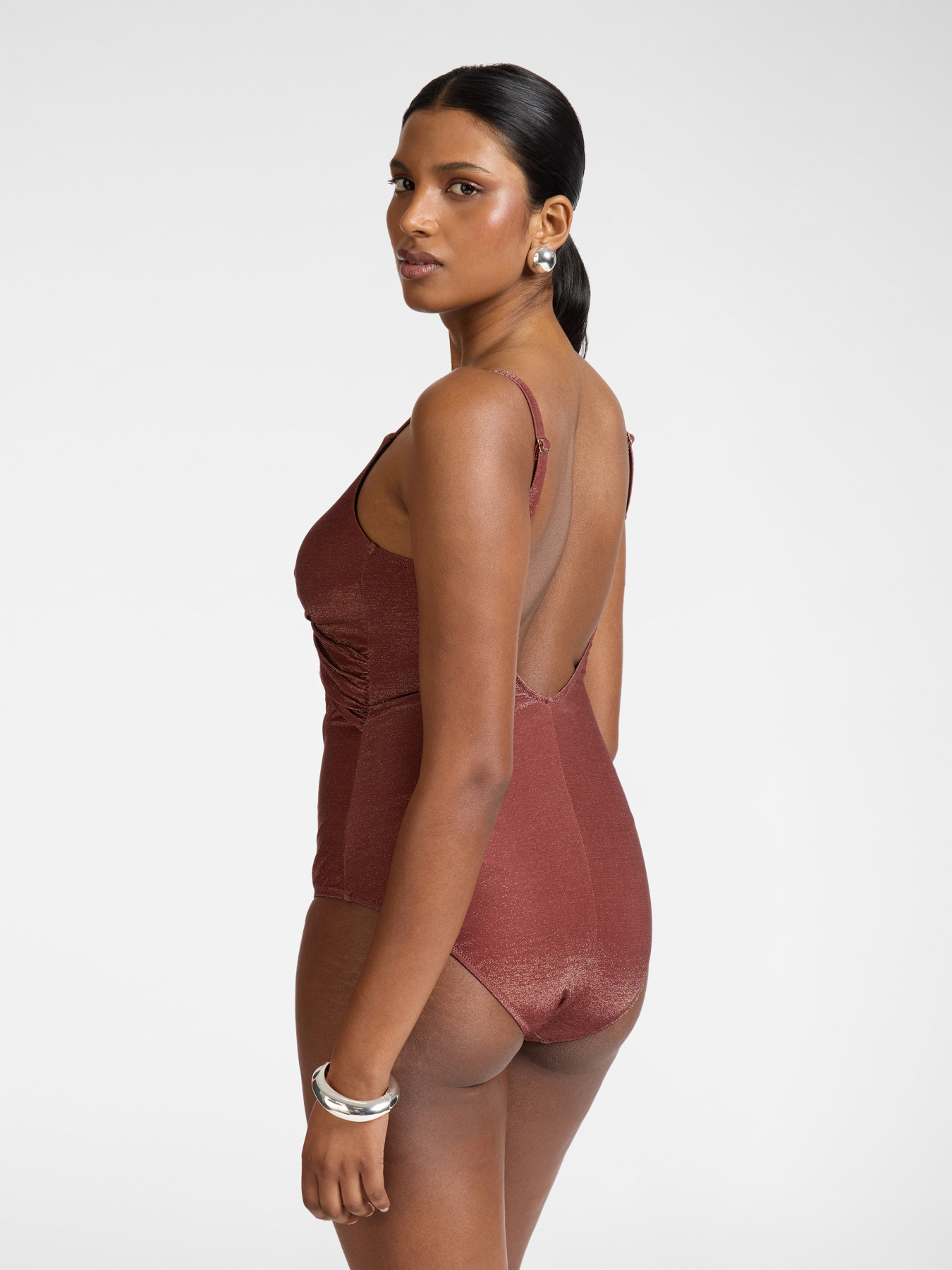 Costume intero drappeggiato image number 1