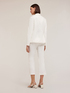 Single-breasted blazer in technical cotton image number 1