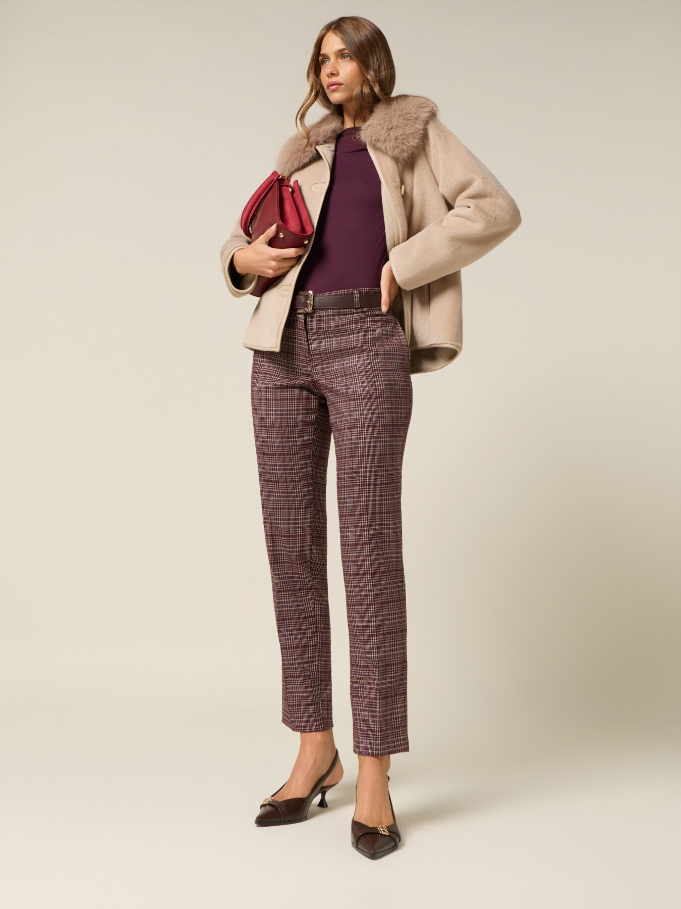 Pantaloni check image number 0