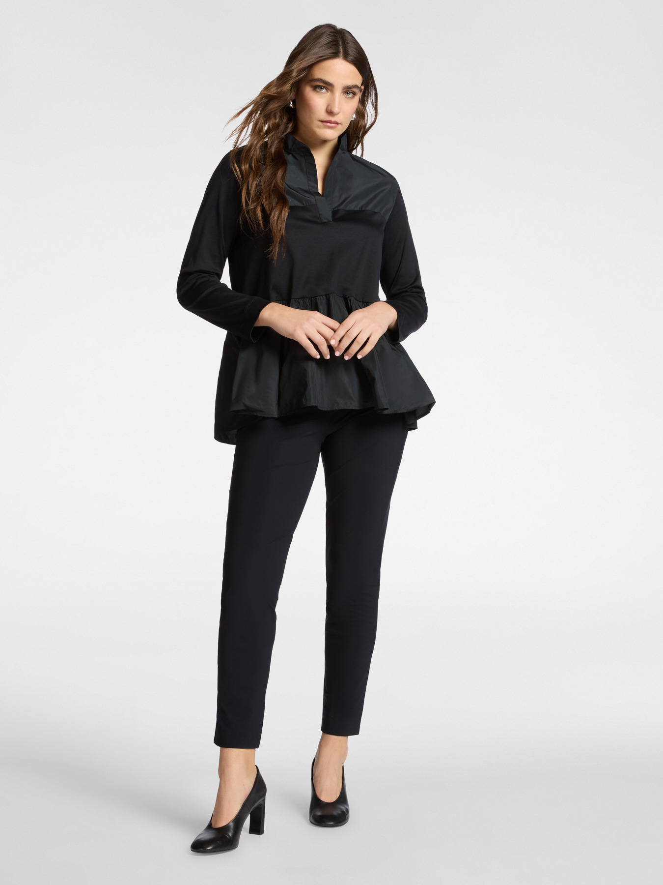 Pantalon chino en jersey image number 0