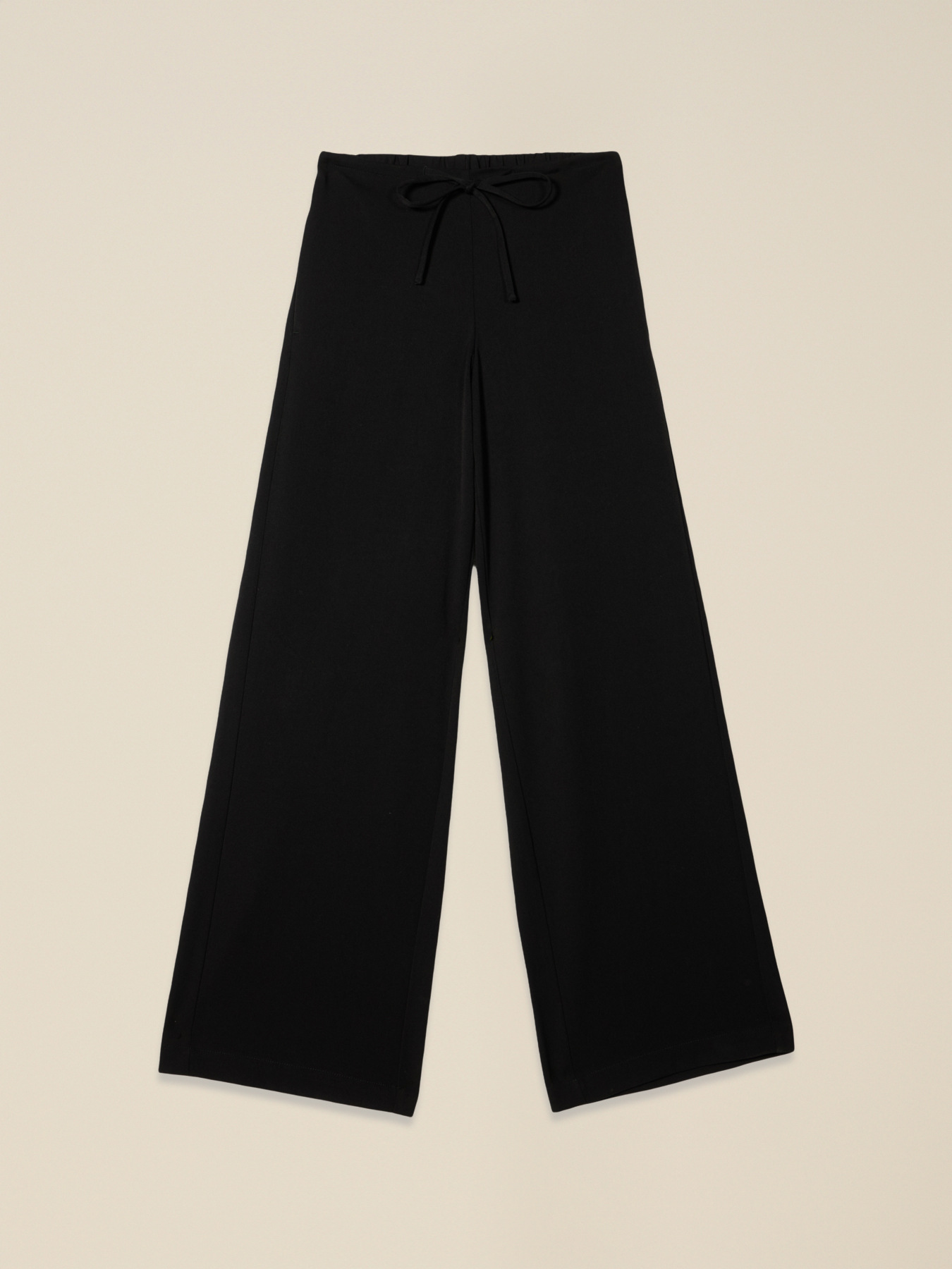 Pantaloni joggers a palazzo image number 4