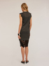 Vestito in maglia con bordi in pizzo image number 1