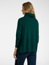 Loose-fitting sweater with detachable collar image number 1