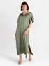 Long satin dress image number 0