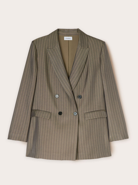 Blazer im Gessato-Stil für Männer