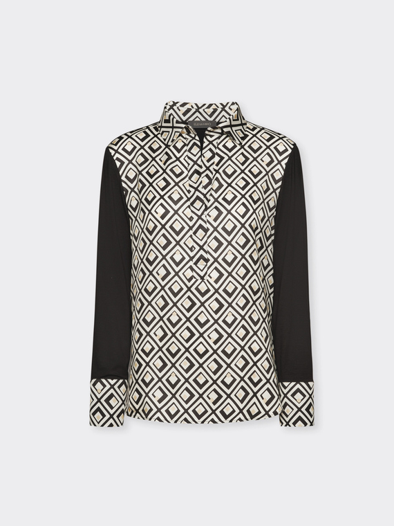 T-Shirt mit geometrischem Print