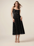 Lace midi dress image number 0