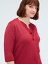 Long cardigan in viscose blend image number 3