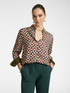 Camicia in viscosa stampata image number 0