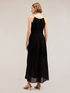 Long dress with embroidered insert image number 1