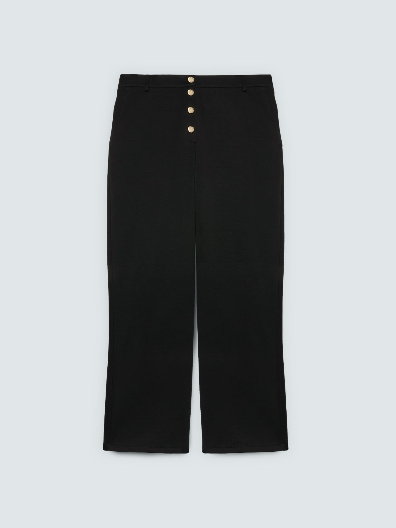 Wide Leg Pants in scuba fabric image number 4