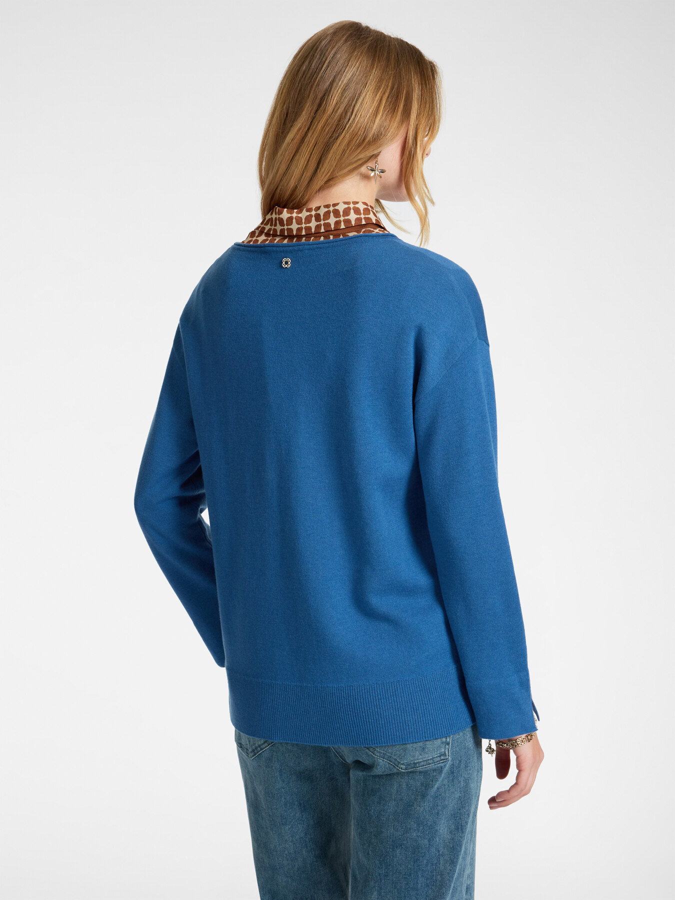 Camiseta con escote barco image number 1