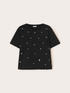 T-shirt avec maxi paillettes brodées image number 4