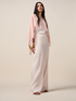 Satin palazzo pants image number 5