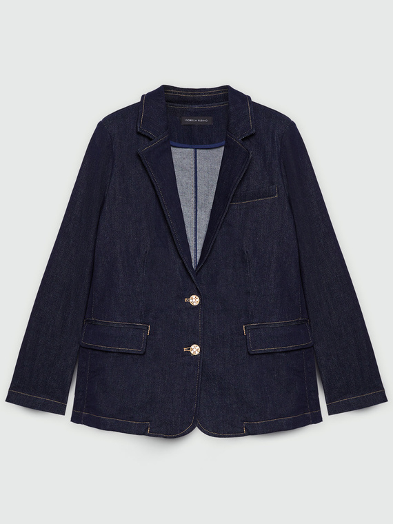 Blazer aus Denim
