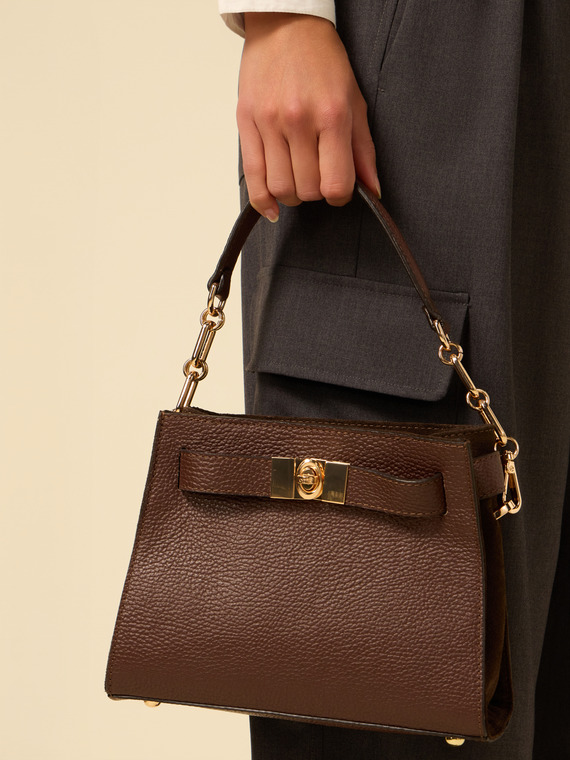 Borsa a tracolla Ophelia in vera pelle