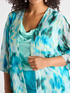 Bedruckte Georgette-Jacke image number 3