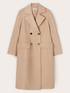 Cappotto doppiopetto con motivo sciarpa image number 4