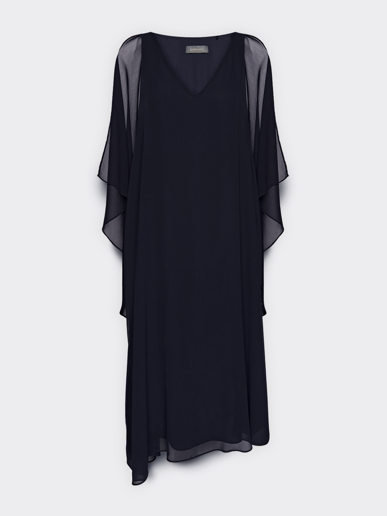 Long georgette dress image number 4