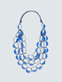 Collier avec anneaux entrelac&eacute;s image number 1