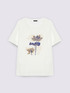 T-shirt in jersey di cotone con stampa floreale image number 4