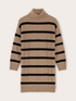 Striped knit dress image number 4