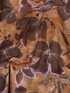 Patterned silk blend scarf image number 3