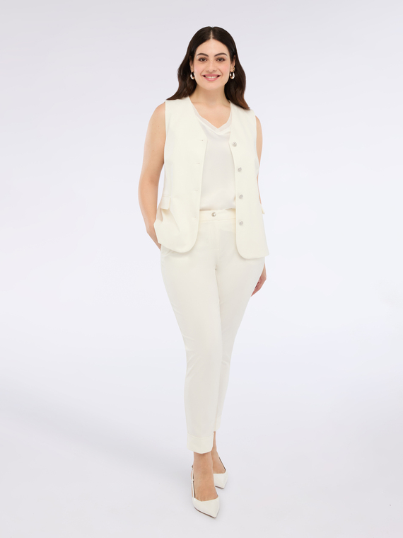Gilet en maille Milano avec boutons