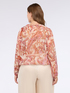 Paisley print blouse with ties image number 1