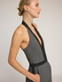Langer Overall mit Neckholder-Ausschnitt image number 3