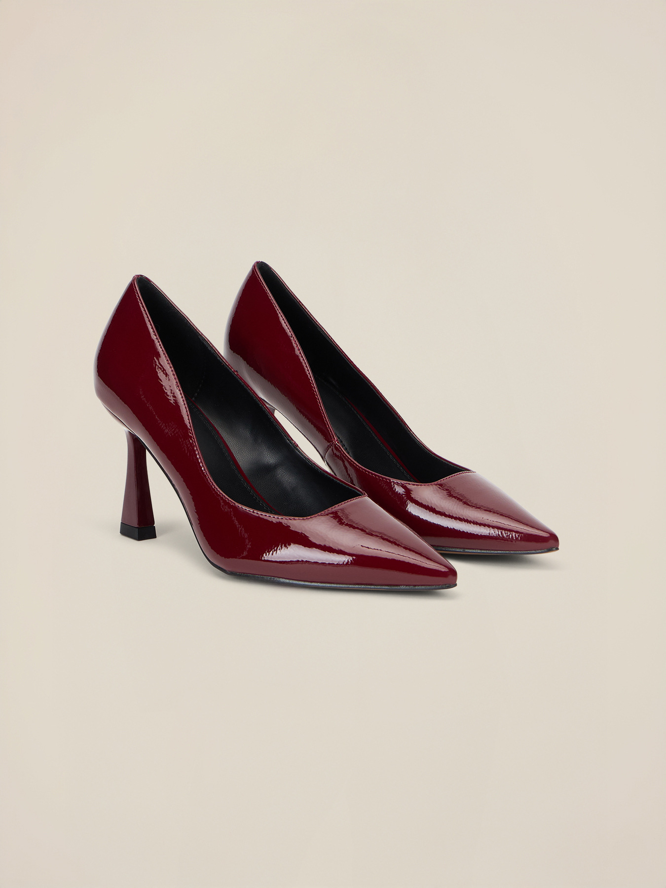 Escarpins en cuir verni image number 1