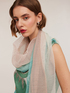Nuanced pleated stole image number 0