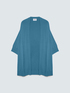 Long cardigan in fine viscose blend knitwear image number 4