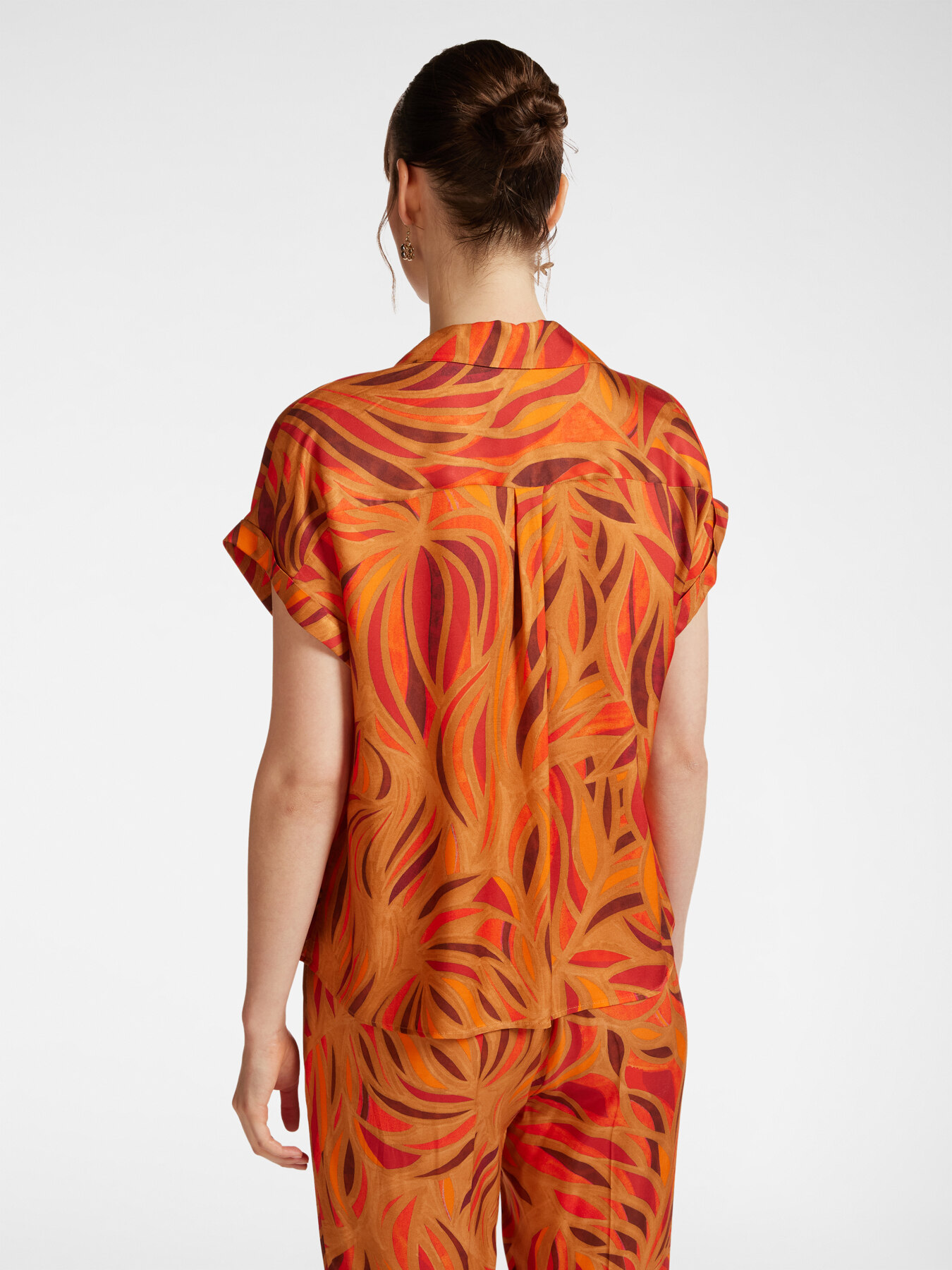 Chemise imprimé feuillage image number 1