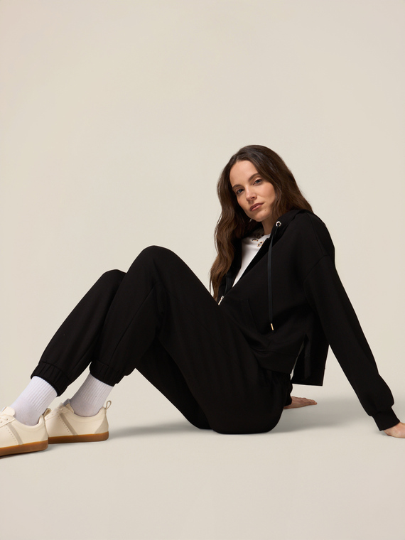 Jogger aus weichem Jersey